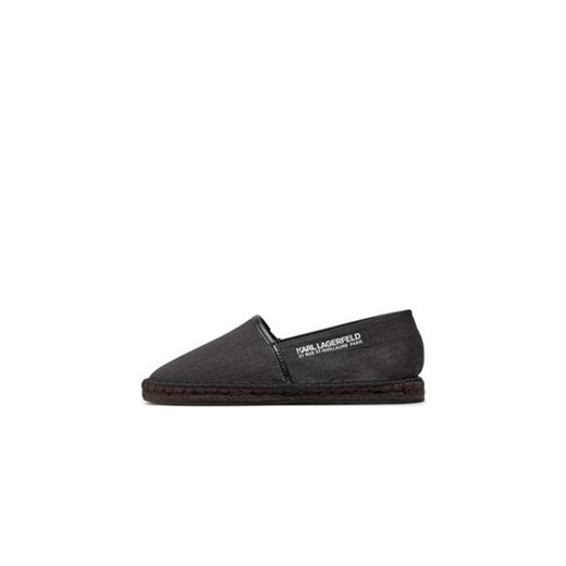 KARL LAGERFELD Espadryle KL70119 Czarny Karl Lagerfeld 41 MODIVO