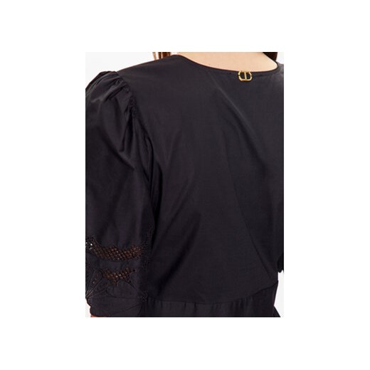 TWINSET Sukienka letnia 231TT2301 Czarny Regular Fit Twinset 44 MODIVO