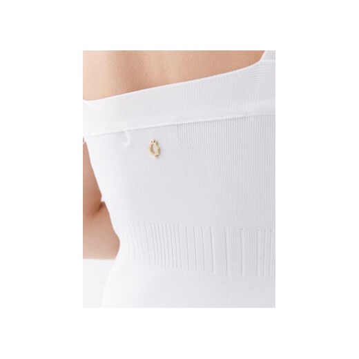 Guess Sukienka dzianinowa Mirage Anise W2YK0C Z2XY0 Biały Slim Fit Guess XS MODIVO