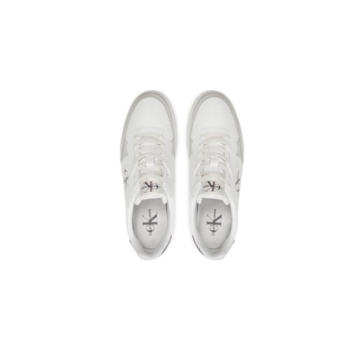 Calvin Klein Jeans Sneakersy Classic Cupsole Low Lth Ml YM0YM00885 Biały 41 MODIVO