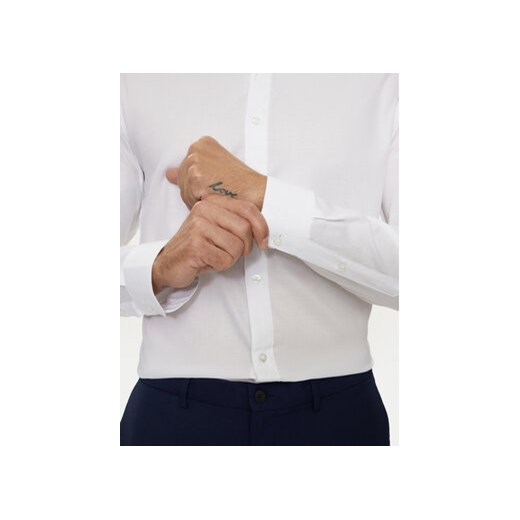 Jack&Jones Koszula Joe 12260426 Biały Slim Fit XXL MODIVO