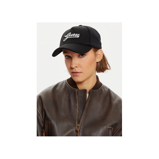 Guess Czapka z daszkiem AW5182 WOL01 Czarny Guess uniwersalny MODIVO