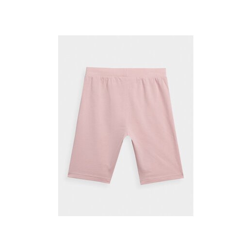 4F Szorty sportowe 4FJSS23TTIGF037 Różowy Slim Fit 158_164 MODIVO