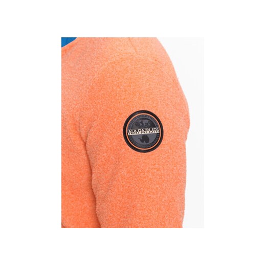 Napapijri Polar NP0A4HDP Pomarańczowy Regular Fit Napapijri L MODIVO