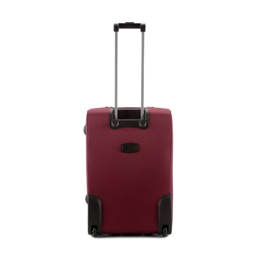 V25-10-42X-83 Komplet walizek na kółkach wittchen czerwony z kieszeniami