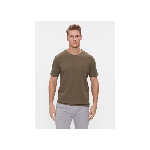 BOSS T-Shirt Tiburt 240 50452680 Zielony Regular Fit ze sklepu MODIVO w kategorii T-shirty męskie - zdjęcie 177064021