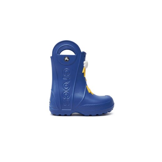 Crocs Kalosze Handle It Lightning Bolt Rain Boot Kids 210027 Niebieski ze sklepu MODIVO w kategorii Kalosze dziecięce - zdjęcie 177064084