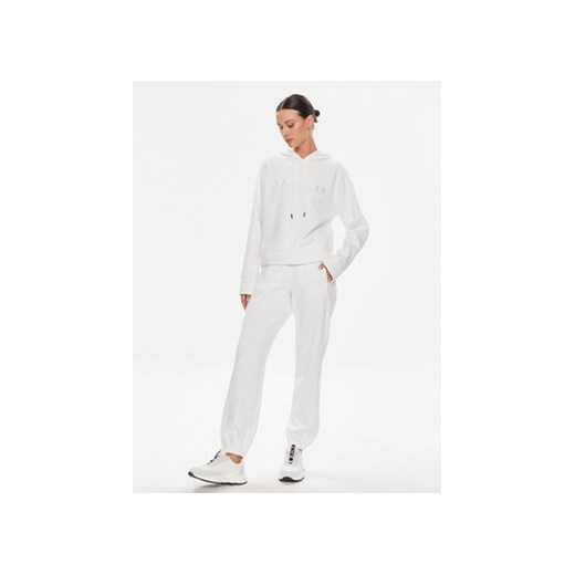 Max Mara Leisure Spodnie dresowe Markus 2416781038 Biały Regular Fit S MODIVO
