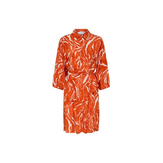 Selected Femme Sukienka koszulowa 16089034 Pomarańczowy Regular Fit Selected Femme 36 MODIVO