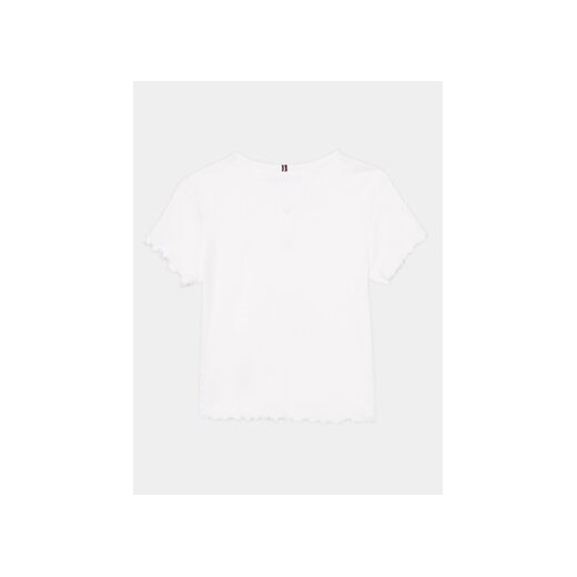 Tommy Hilfiger T-Shirt Essential KG0KG08138 Biały Regular Fit Tommy Hilfiger 16Y MODIVO