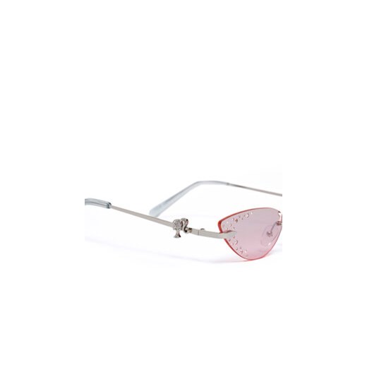 Aldo Okulary przeciwsłoneczne Barbiecateye 13803644 Srebrny Aldo one size MODIVO