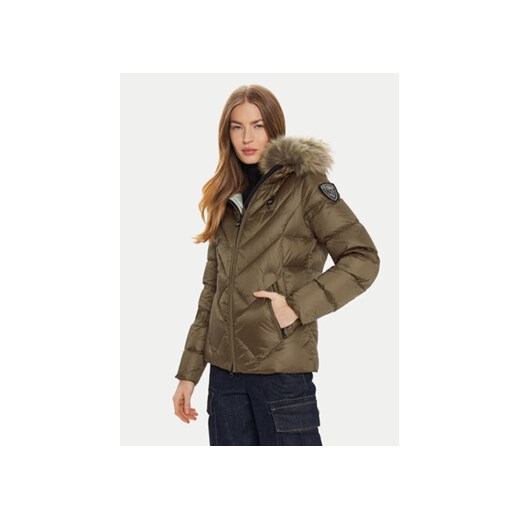 Blauer Kurtka puchowa 24WBLDC03051 Brązowy Regular Fit ze sklepu MODIVO w kategorii Kurtki damskie - zdjęcie 177069370