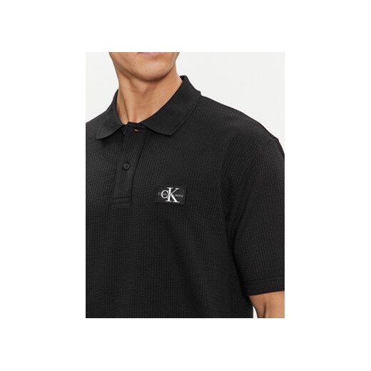 Calvin Klein Jeans Polo J30J325433 Czarny Regular Fit XL MODIVO