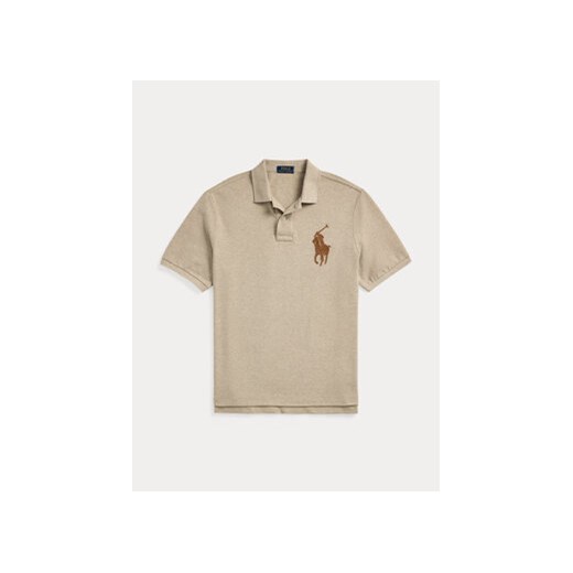 Polo Ralph Lauren Polo 710958776002 Beżowy Regular Fit Polo Ralph Lauren XXL MODIVO