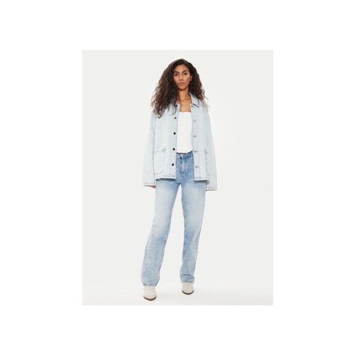 American Vintage Kurtka jeansowa Joybird JOY16IE24 Niebieski Relaxed Fit American Vintage XS MODIVO