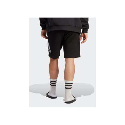 adidas Szorty sportowe Essentials Big Logo French Terry Shorts IC9401 Czarny L MODIVO