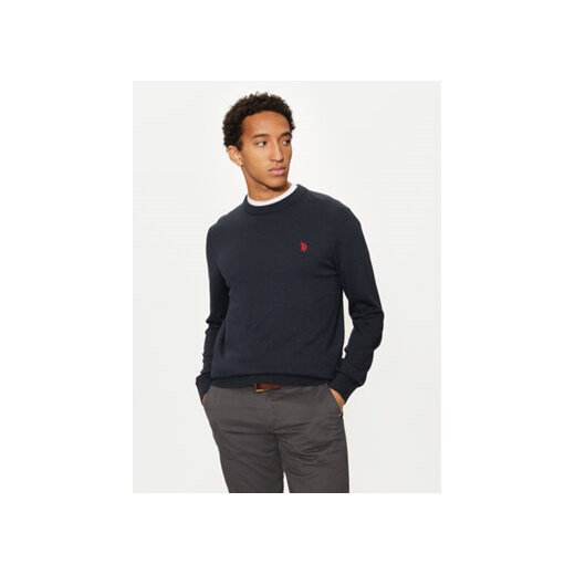 U.S. Polo Assn. Sweter MUP2961 Granatowy Regular Fit S MODIVO