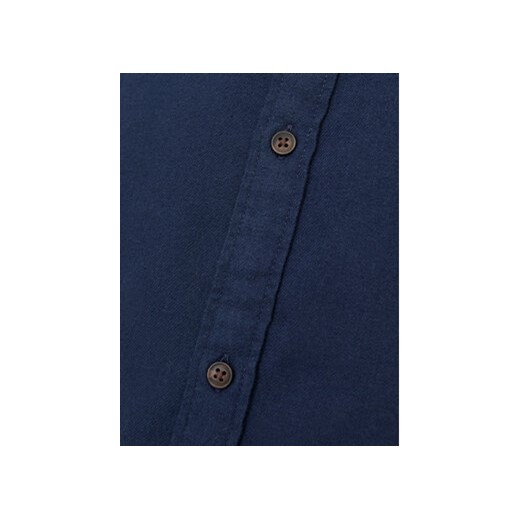 Jack&Jones Koszula Joshua 12258429 Granatowy Slim Fit XL MODIVO