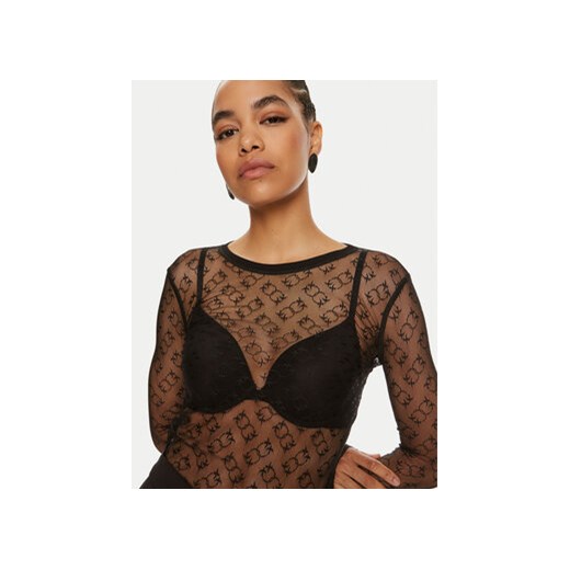 Pinko Bluzka Brunei 103711 A21J Czarny Regular Fit Pinko XL MODIVO
