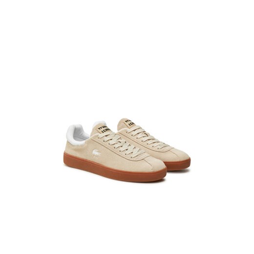 Lacoste Sneakersy Baseshot 748SFA0010 Beżowy Lacoste 40 MODIVO