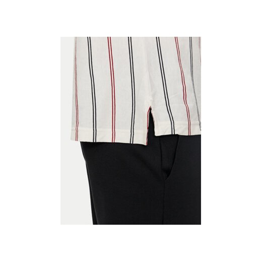 Tommy Hilfiger Polo Vertical MW0MW35627 Beżowy Regular Fit Tommy Hilfiger XL MODIVO
