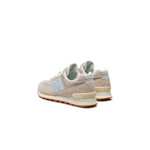New Balance Sneakersy WL574GQ2 Szary New Balance 41 MODIVO