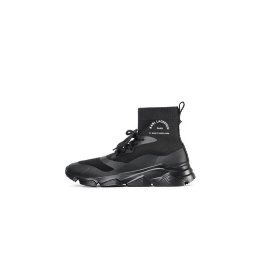 KARL LAGERFELD Sneakersy KL51641 Czarny Karl Lagerfeld 41 MODIVO