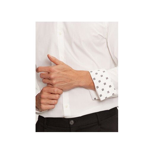Hugo Koszula Koey 50524832 Biały Regular Fit 42 MODIVO