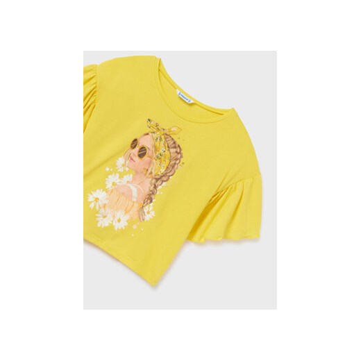 Mayoral T-Shirt 6051 Żółty Mayoral 12Y MODIVO