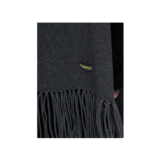 PINKO Szalik Ojos Azules Sciarpa AI 24-25 BLK01 104313 A26I Szary Pinko one size MODIVO