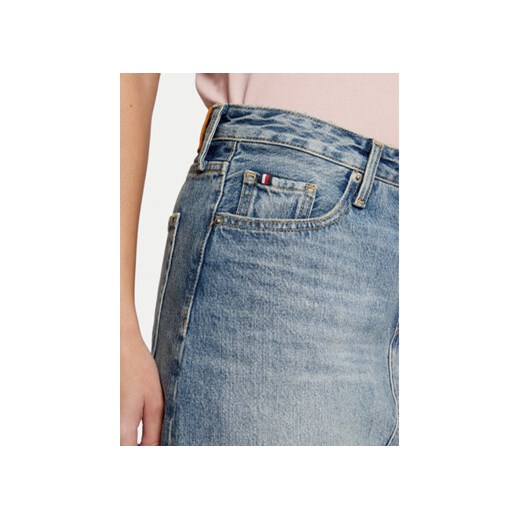 Tommy Hilfiger Spódnica jeansowa WW0WW44334 Niebieski Regular Fit Tommy Hilfiger 44 MODIVO