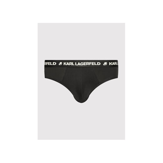 KARL LAGERFELD Komplet 3 par slipów Logo 211M2103 Kolorowy Karl Lagerfeld M MODIVO
