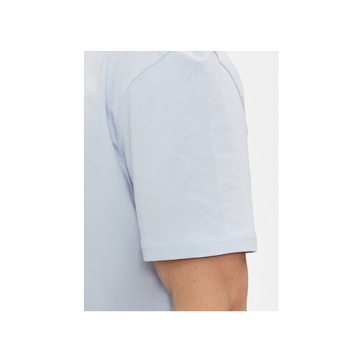 Tommy Jeans T-Shirt Linear Logo DM0DM17993 Błękitny Regular Fit Tommy Jeans M MODIVO