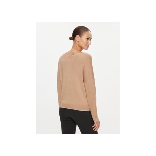 Liu Jo Sweter MF3392 MS49I Brązowy Regular Fit Liu Jo XL MODIVO