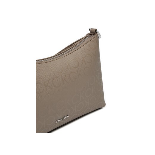 Calvin Klein Torebka K60K612537 Beżowy Calvin Klein uniwersalny MODIVO