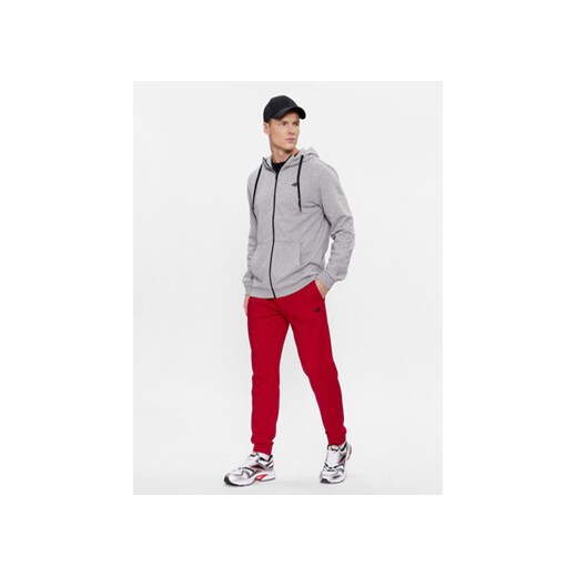 4F Spodnie dresowe 4FAW23TTROM452 Czerwony Regular Fit XXL MODIVO