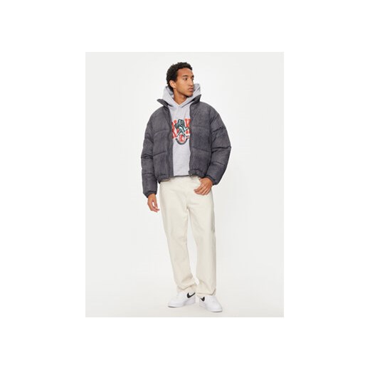 Karl Kani Kurtka puchowa Retro Crackle 60760020 Szary Regular Fit Karl Kani M MODIVO