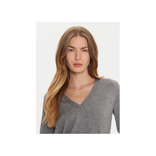 Morgan Sweter 242-MGOLD Szary Regular Fit Morgan XL MODIVO