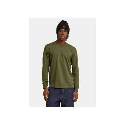 G-Star Raw Longsleeve Nifous D25076-336 Zielony Regular Fit XL MODIVO