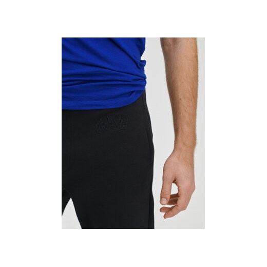 Gap Spodnie dresowe 500382-09 Czarny Regular Fit Gap XXL MODIVO