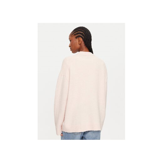 Calvin Klein Sweter J20J224636 Różowy Regular Fit Calvin Klein S MODIVO