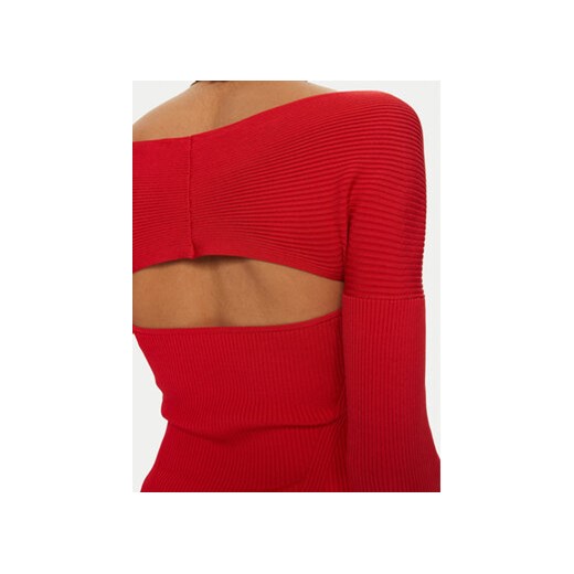 PINKO Sweter Amaranto 102799 A170 Czerwony Slim Fit Pinko L MODIVO