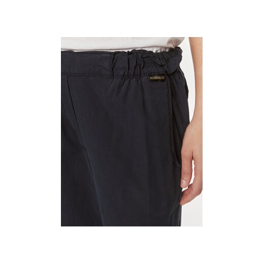 Napapijri Spodnie materiałowe Aberdeen NP0A4I4S Granatowy Loose Fit Napapijri S MODIVO