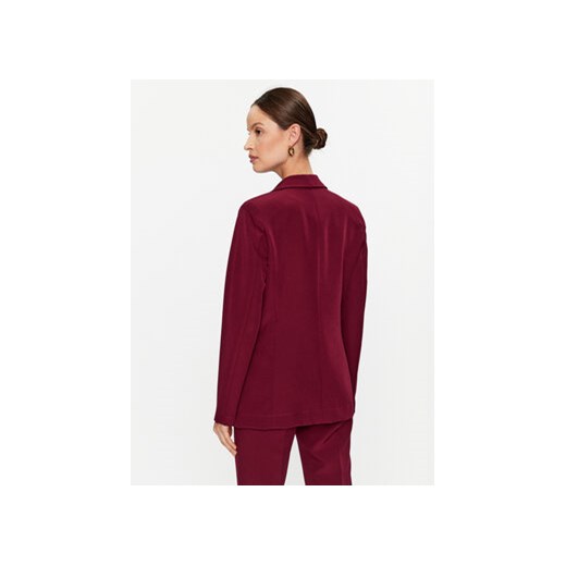Maryley Marynarka 23IB187/41GI Bordowy Regular Fit Maryley M MODIVO
