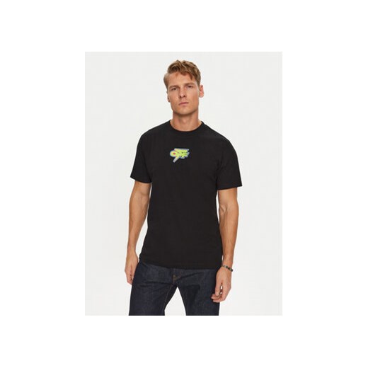 Off-White T-Shirt OMAA027F22JER0071070 Czarny Regular Fit ze sklepu MODIVO w kategorii T-shirty męskie - zdjęcie 177092111