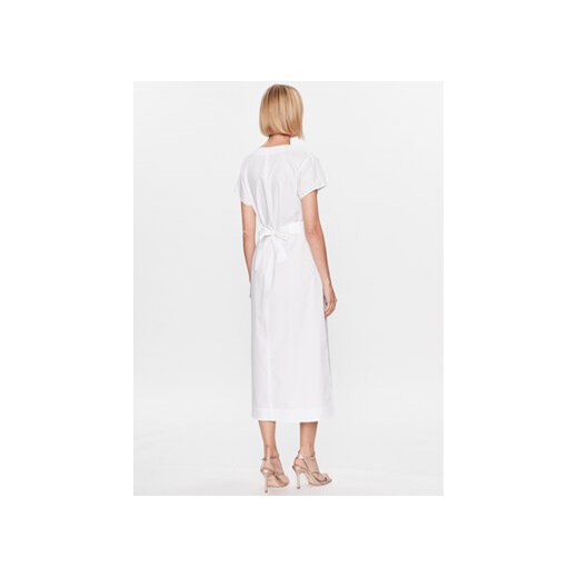 Peserico Sukienka codzienna S02893A Biały Regular Fit Peserico 40 MODIVO