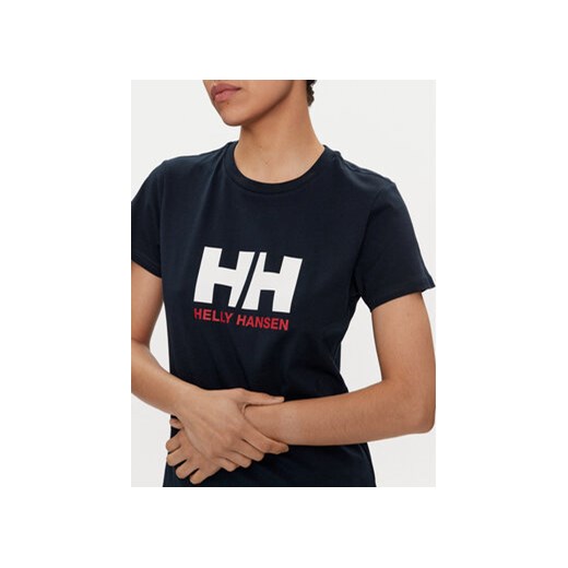 Helly Hansen T-Shirt W Hh Logo T-Shirt 2.0 34465 Granatowy Regular Fit Helly Hansen M MODIVO
