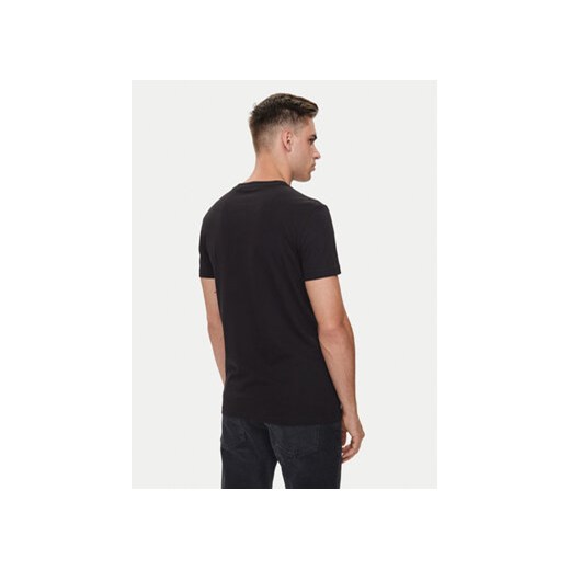 Calvin Klein Jeans T-Shirt Outline Monologo J30J325678 Czarny Slim Fit L MODIVO