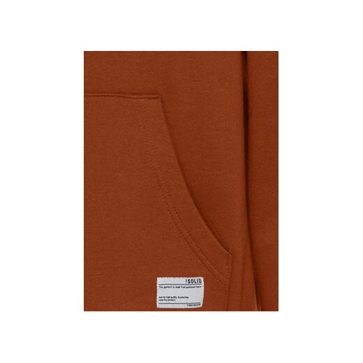 Solid Bluza 21107420 Brązowy Regular Fit Solid S MODIVO