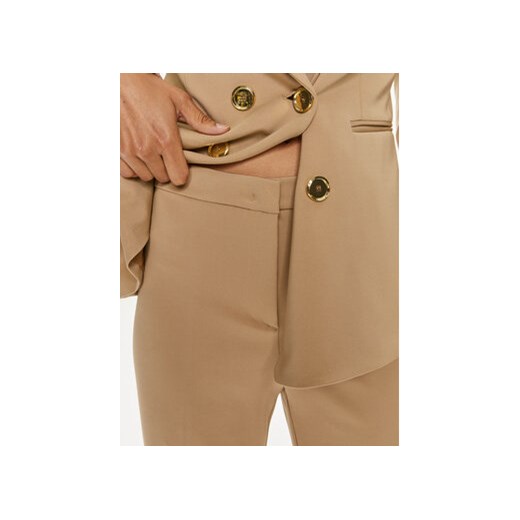 Pinko Spodnie materiałowe Hulka 100054 A0HM Beżowy Regular Fit Pinko 42 MODIVO